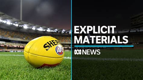 AFL investigates distribution of explicit images of past and present ...